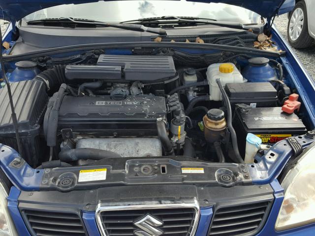 KL5JD56Z25K122484 - 2005 SUZUKI FORENZA S BLUE photo 7