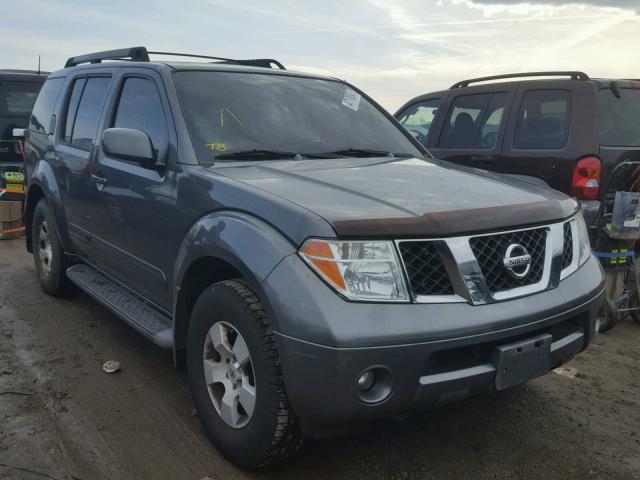 5N1AR18W46C645567 - 2006 NISSAN PATHFINDER GRAY photo 1