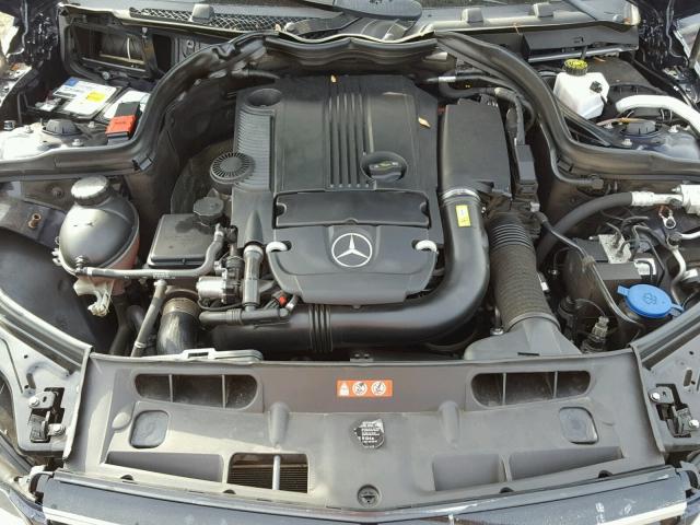 WDDGF4HB5EA968113 - 2014 MERCEDES-BENZ C 250 BLUE photo 7