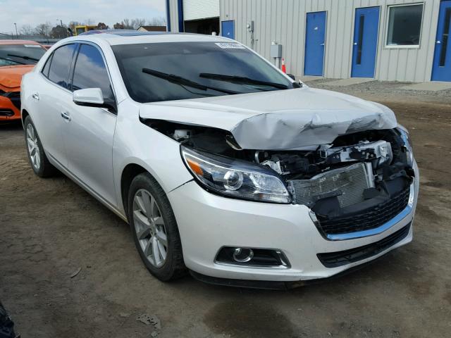 1G11F5SL8FF193973 - 2015 CHEVROLET MALIBU LTZ WHITE photo 1