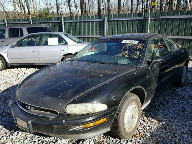 1G4GD22K0S4738756 - 1995 BUICK RIVIERA BLACK photo 2