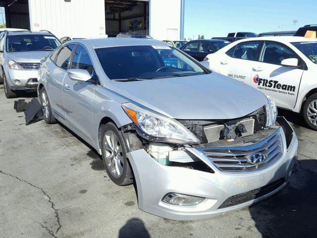 KMHFG4JG8CA128103 - 2012 HYUNDAI AZERA GLS SILVER photo 1