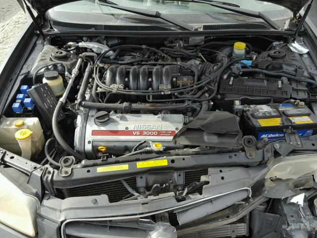 JN1CA31D11T605497 - 2001 NISSAN MAXIMA GXE GRAY photo 7