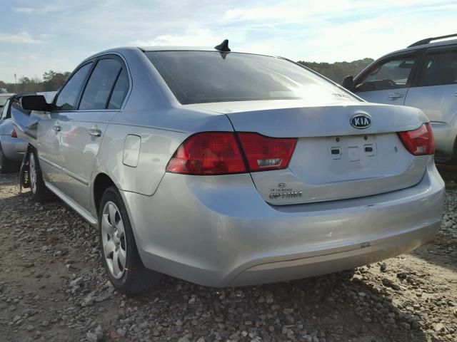 KNAGG4A8XA5442890 - 2010 KIA OPTIMA LX SILVER photo 3