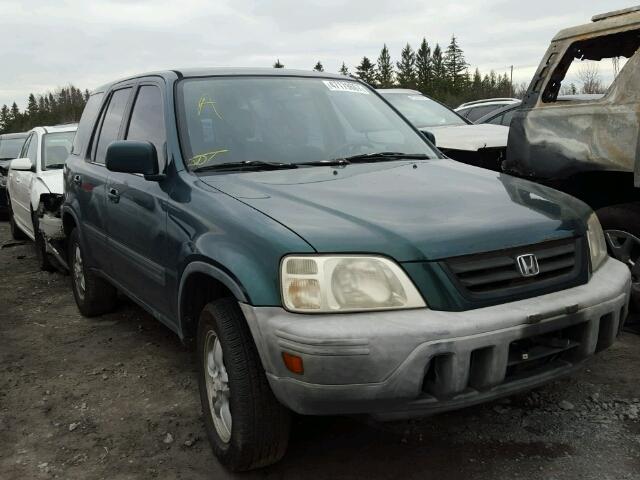 JHLRD1858XC812739 - 1999 HONDA CR-V EX GREEN photo 1