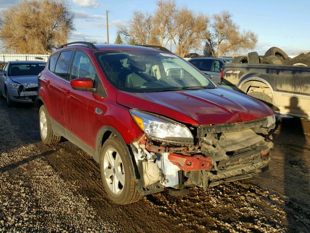 1FMCU9GX3FUA26016 - 2015 FORD ESCAPE SE MAROON photo 1