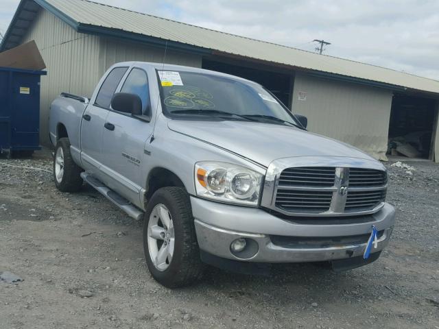 1D7HU18277S116531 - 2007 DODGE RAM 1500 S SILVER photo 1