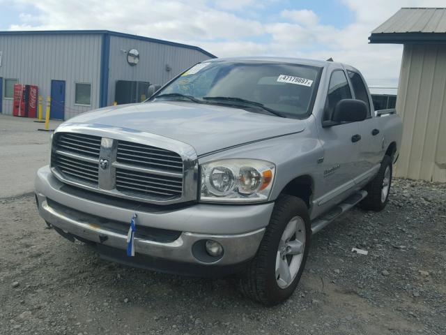 1D7HU18277S116531 - 2007 DODGE RAM 1500 S SILVER photo 2