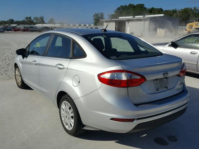 3FADP4AJ3EM226068 - 2014 FORD FIESTA S SILVER photo 3