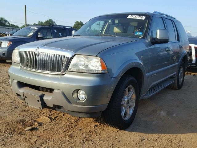 5LMEU88H85ZJ32499 - 2005 LINCOLN AVIATOR Yaşıl foto 2
