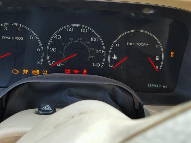 5LMEU88H85ZJ32499 - 2005 LINCOLN AVIATOR Yaşıl foto 8