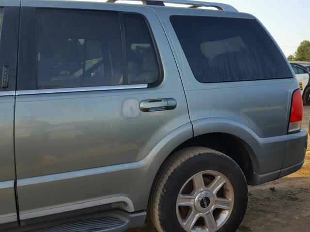 5LMEU88H85ZJ32499 - 2005 LINCOLN AVIATOR Yaşıl foto 9