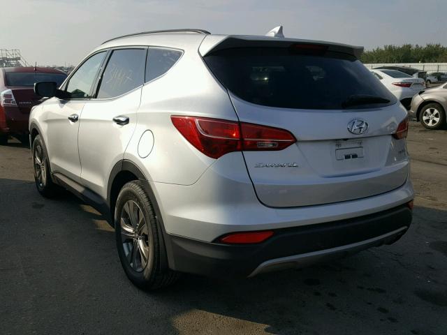 5XYZU3LB1FG259013 - 2015 HYUNDAI SANTA FE S SILVER photo 3