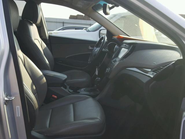 5XYZU3LB1FG259013 - 2015 HYUNDAI SANTA FE S 银色 照片 5