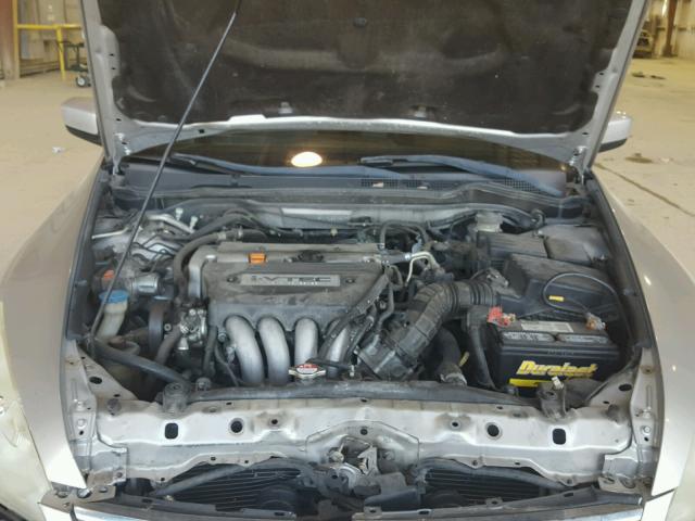 1HGCM56797A105919 - 2007 HONDA ACCORD EX SILVER photo 7