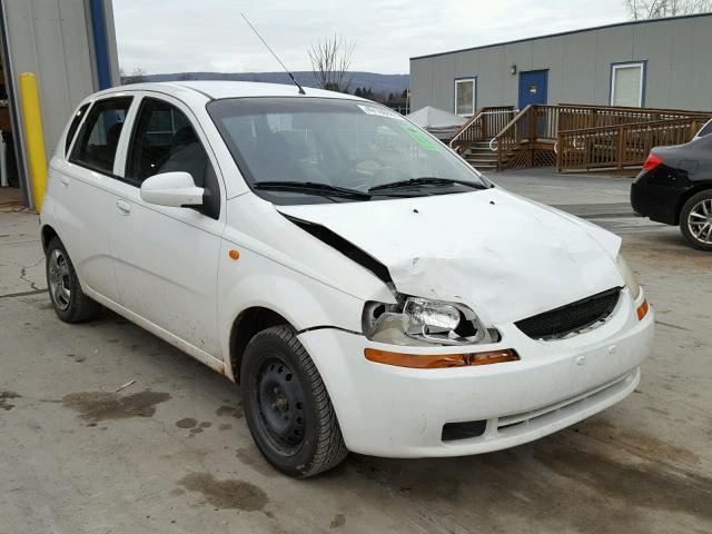 KL1TJ62624B258133 - 2004 CHEVROLET AVEO LS WHITE photo 1