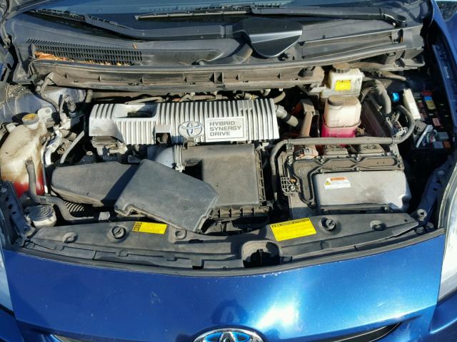 JTDKN3DU3A0181881 - 2010 TOYOTA PRIUS BLUE photo 7