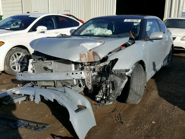 JTKJF5C75E3068494 - 2014 TOYOTA SCION TC 灰色 照片 2