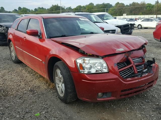 2D4FV47V66H436010 - 2006 DODGE MAGNUM SXT RED photo 1