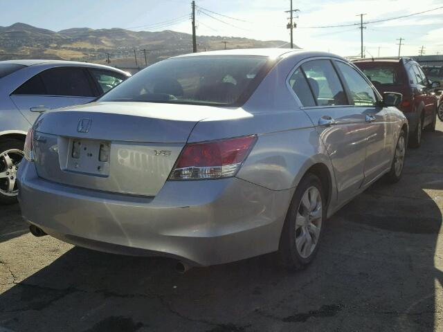 1HGCP36719A038067 - 2009 HONDA ACCORD EX SILVER photo 4