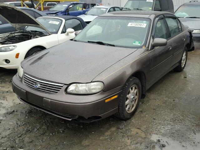 1G1NE52J1X6221990 - 1999 CHEVROLET MALIBU BROWN photo 2