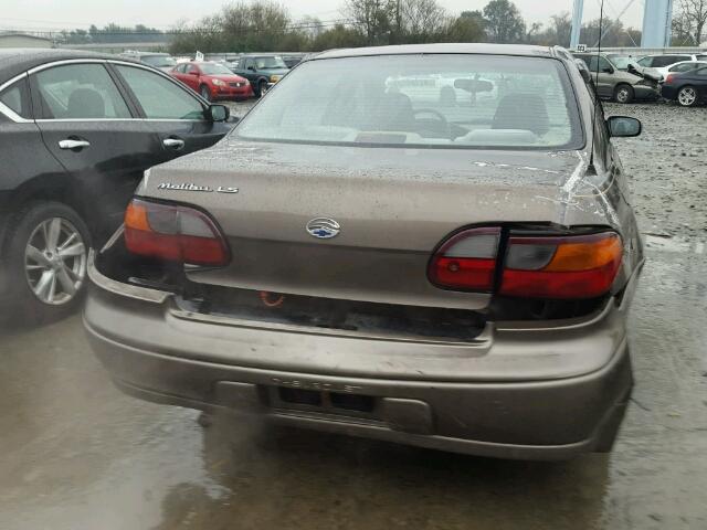 1G1NE52J1X6221990 - 1999 CHEVROLET MALIBU BROWN photo 9