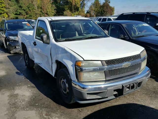 1GCCS149278185377 - 2007 CHEVROLET COLORADO WHITE photo 1