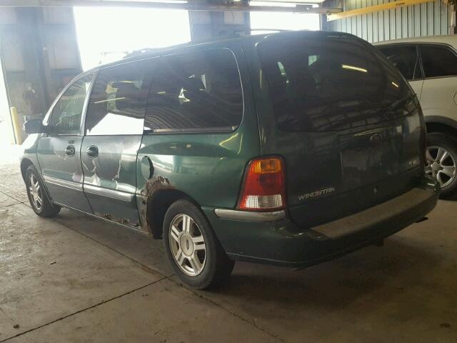 2FMZA52493BA58284 - 2003 FORD WINDSTAR S GREEN photo 3