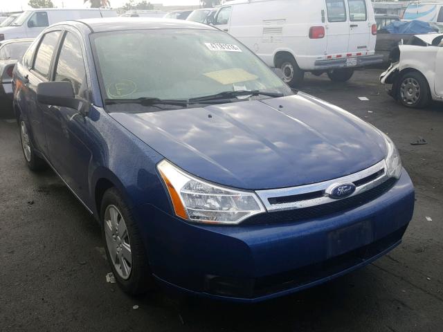 1FAHP34N98W288038 - 2008 FORD FOCUS S/SE BLUE photo 1