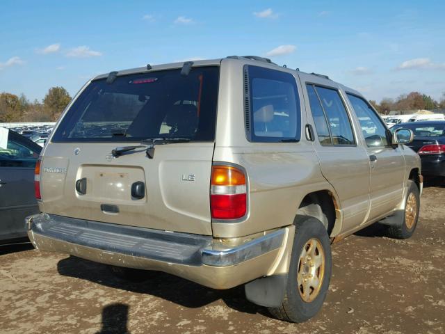 JN8AR05Y9WW257757 - 1998 NISSAN PATHFINDER GOLD photo 4