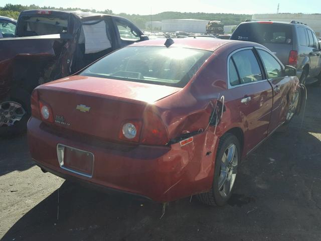1G1ZC5E08CF242713 - 2012 CHEVROLET MALIBU 1LT 红色 照片 4