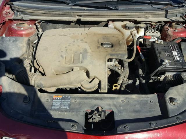 1G1ZC5E08CF242713 - 2012 CHEVROLET MALIBU 1LT 红色 照片 7