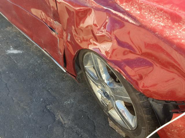 1G1ZC5E08CF242713 - 2012 CHEVROLET MALIBU 1LT 红色 照片 9