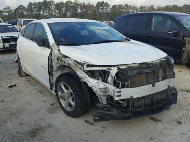 1G1ZB5ST1GF334785 - 2016 CHEVROLET MALIBU LS WHITE photo 1