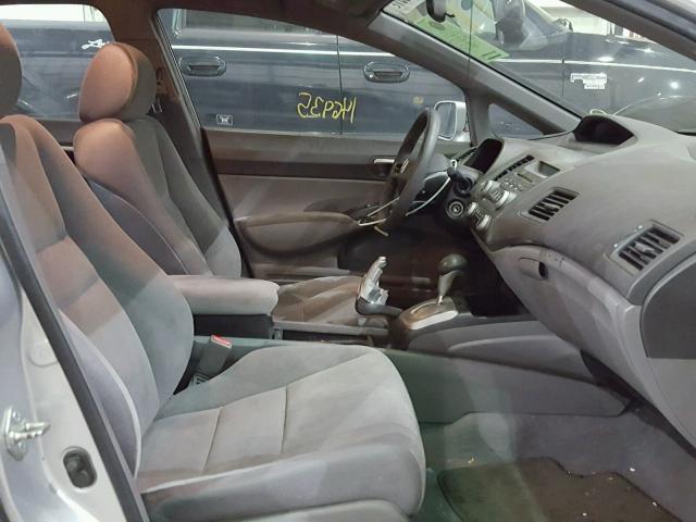 2HGFA16596H511597 - 2006 HONDA CIVIC LX SILVER photo 5