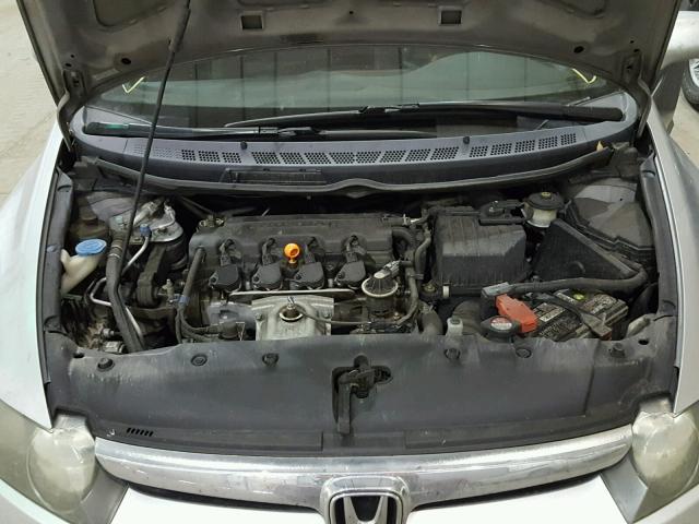 2HGFA16596H511597 - 2006 HONDA CIVIC LX SILVER photo 7