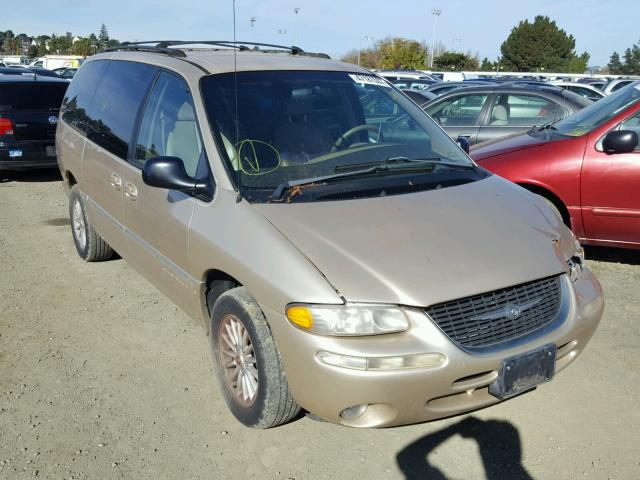1C4GT54L8YB622059 - 2000 CHRYSLER TOWN & COU BEIGE photo 1