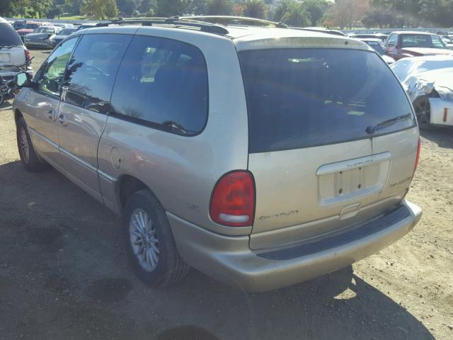 1C4GT54L8YB622059 - 2000 CHRYSLER TOWN & COU BEIGE photo 3