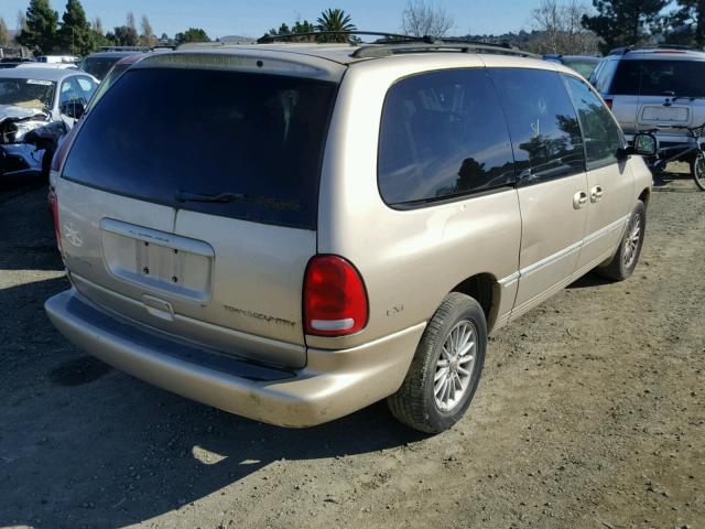 1C4GT54L8YB622059 - 2000 CHRYSLER TOWN & COU BEIGE photo 4