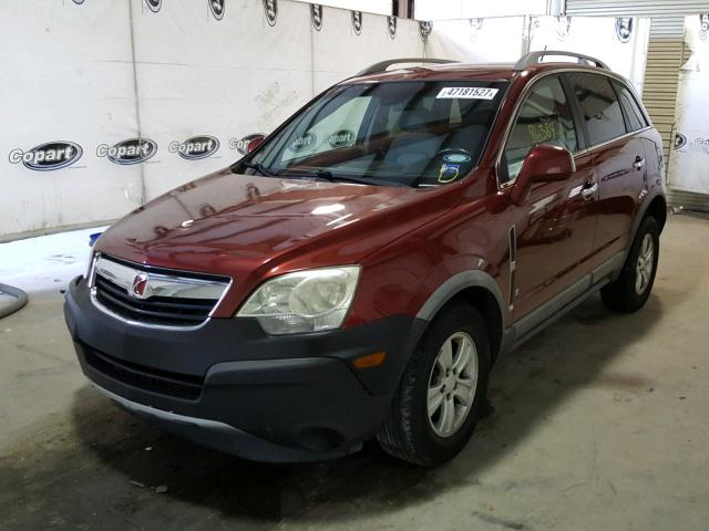 3GSCL33P18S723802 - 2008 SATURN VUE XE RED photo 2