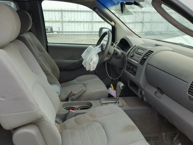 1N6BD06T96C423551 - 2006 NISSAN FRONTIER K WHITE photo 5