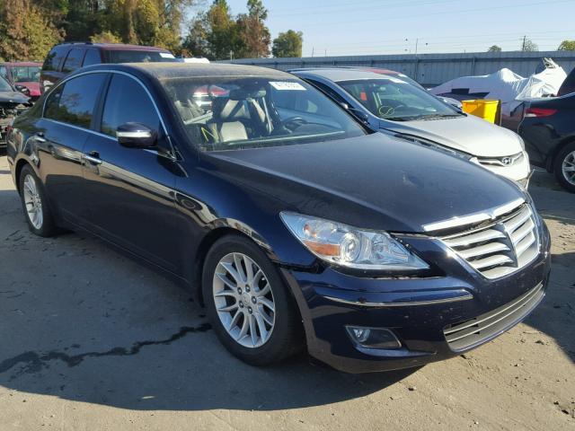 KMHGC46E59U022528 - 2009 HYUNDAI GENESIS 3. BLUE photo 1