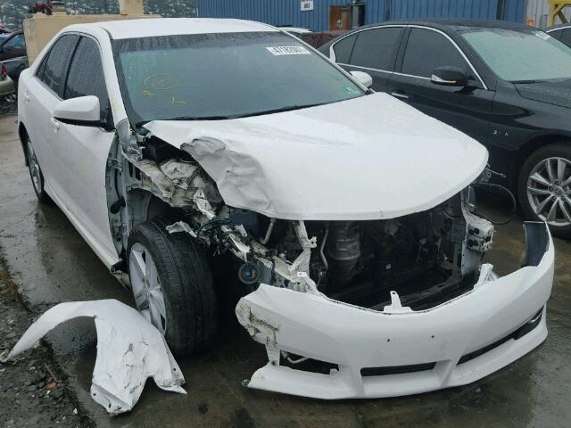 4T1BF1FK8CU528481 - 2012 TOYOTA CAMRY BASE WHITE photo 1