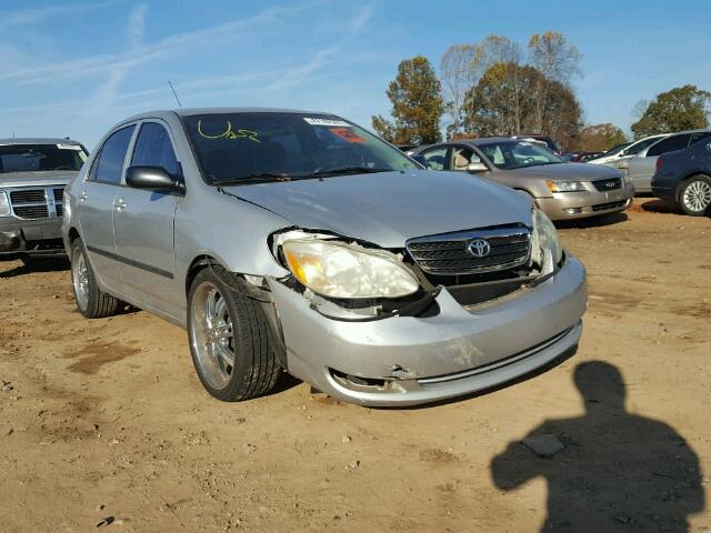 1NXBR32E06Z732263 - 2006 TOYOTA COROLLA CE SILVER photo 1