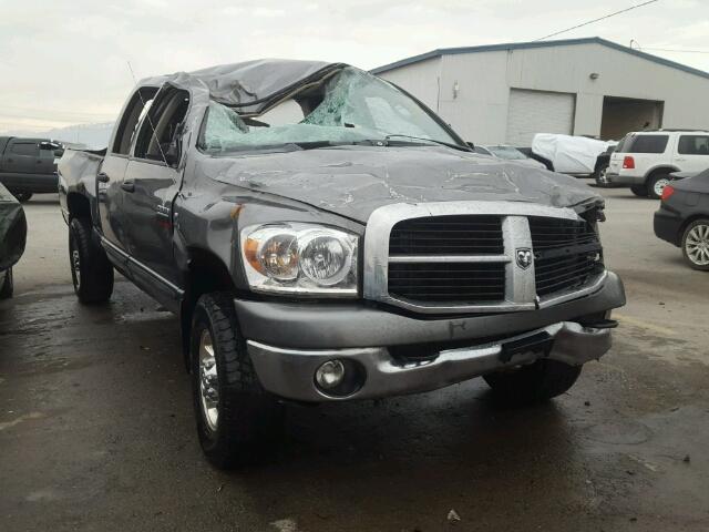 3D7KS28AX7G817953 - 2007 DODGE RAM 2500 S GRAY photo 1