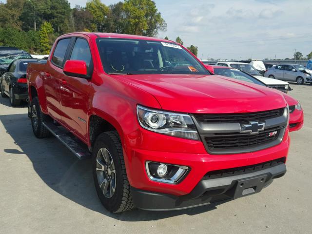 1GCGTDE39G1395526 - 2016 CHEVROLET COLORADO Z RED photo 1