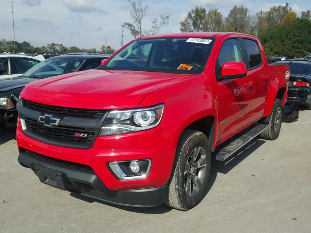 1GCGTDE39G1395526 - 2016 CHEVROLET COLORADO Z RED photo 2