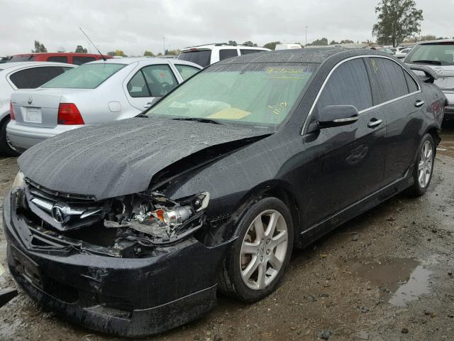 JH4CL96895C022184 - 2005 ACURA TSX BLACK photo 2