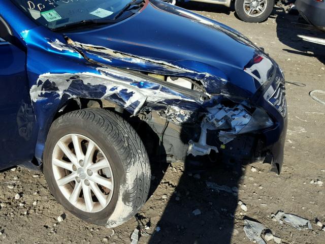 4T4BF3EK9AR040172 - 2010 TOYOTA CAMRY BASE BLUE photo 9