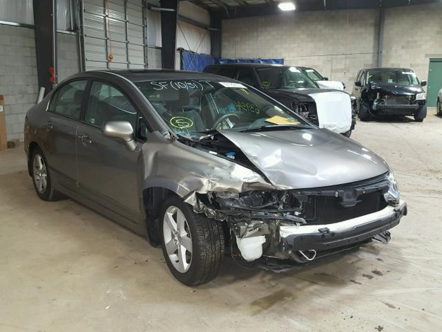 1HGFA16816L063126 - 2006 HONDA CIVIC EX GRAY photo 1